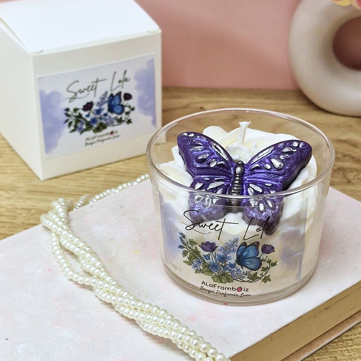 Bougie parfumée de luxe - Sweet Lola