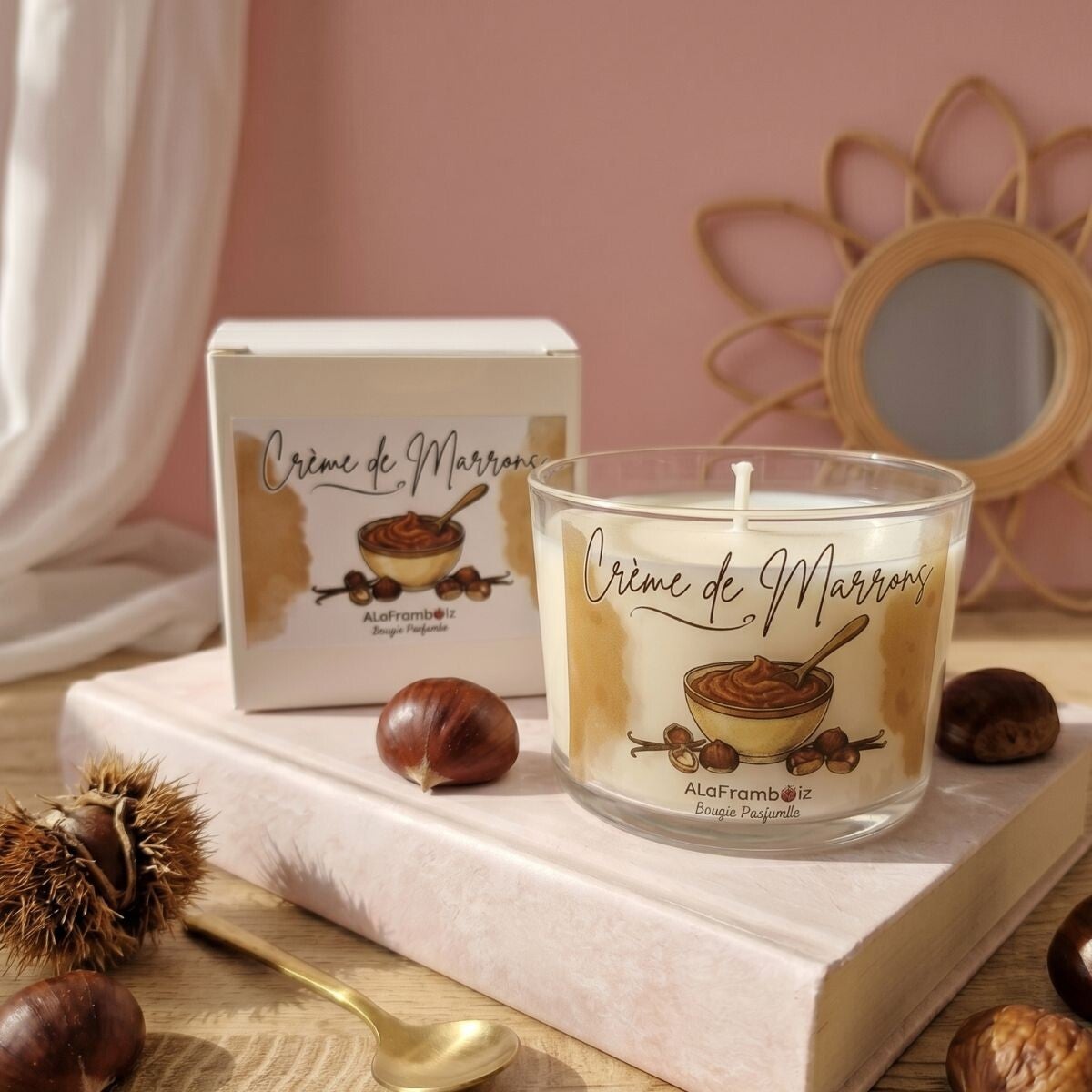 Bougie parfumée Crème de Marrons