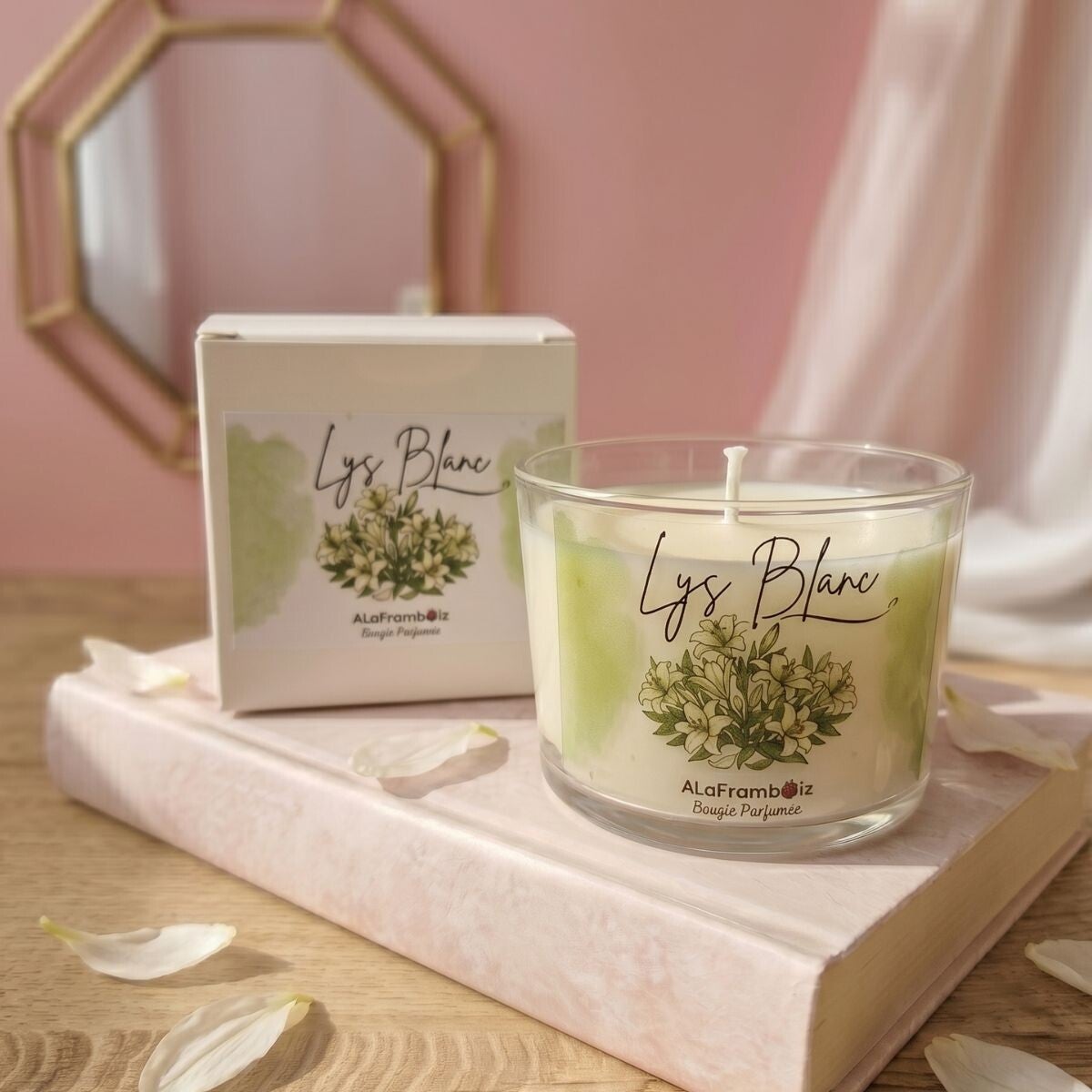 Bougie parfumée Lys Blanc