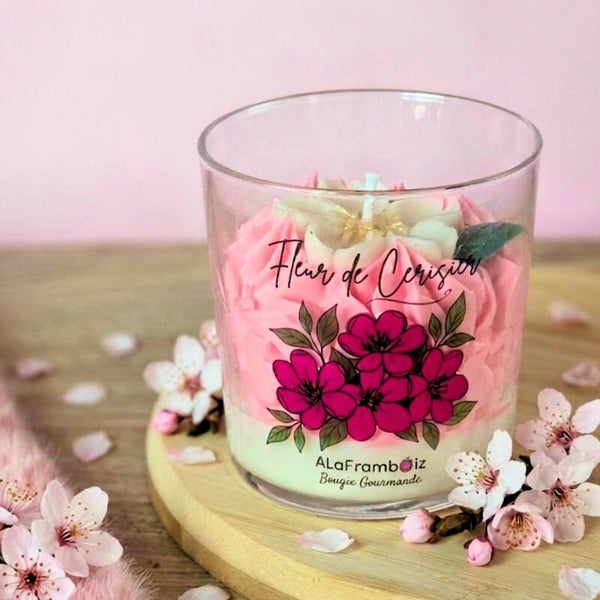 Bougie gourmande Fleur de Cerisier