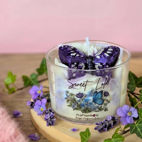Bougie parfumée de luxe - Sweet Lola