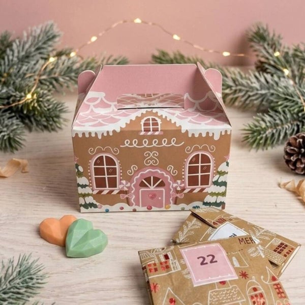 Calendrier de l’Avent avec 24 fondants surprise parfumés