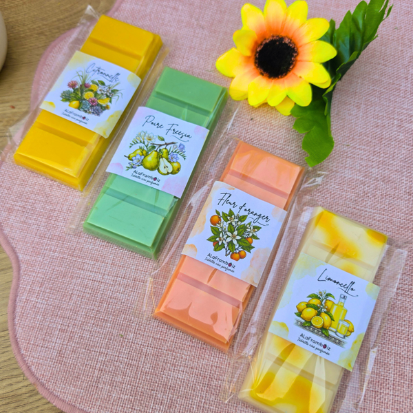 Fondant tablette parfumée d’été – Parfums au choix