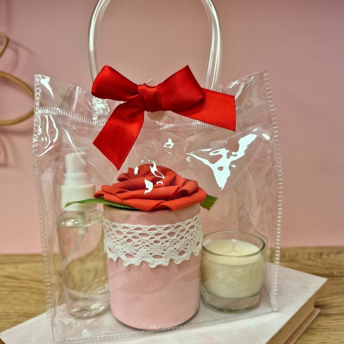 Coffret cadeau Fête des Mères - Parfumé senteur Rose Vanillée