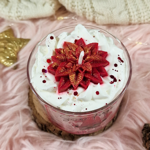 Bougie de Noël Sucre d’Orge – Friandise des Fêtes