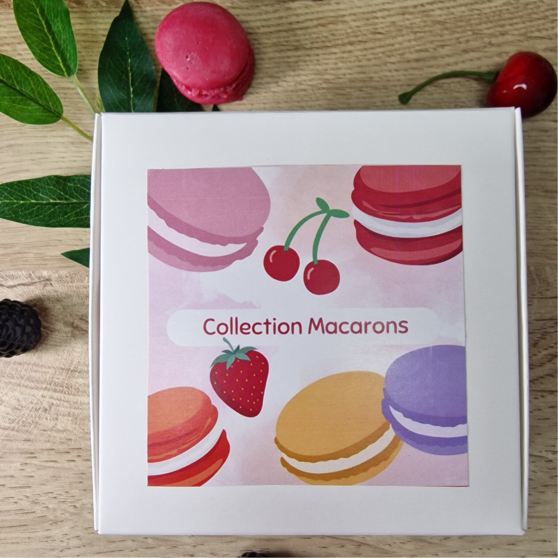 Coffret Fondants 6 macarons
