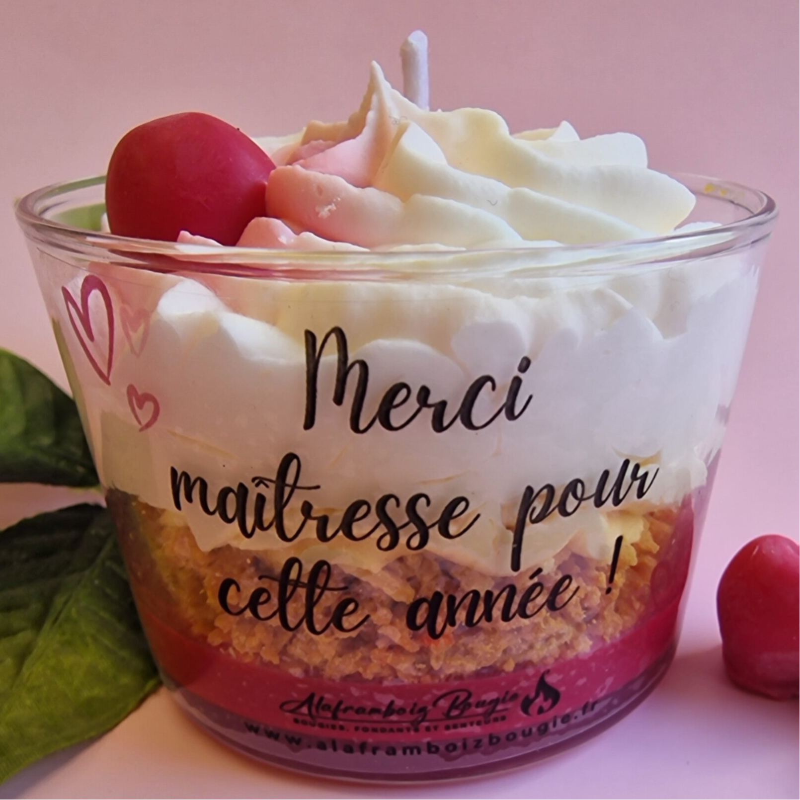 Étiquettes personnalisées pour bougies gourmandes