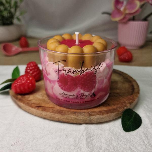 Bougie gourmande Framboise