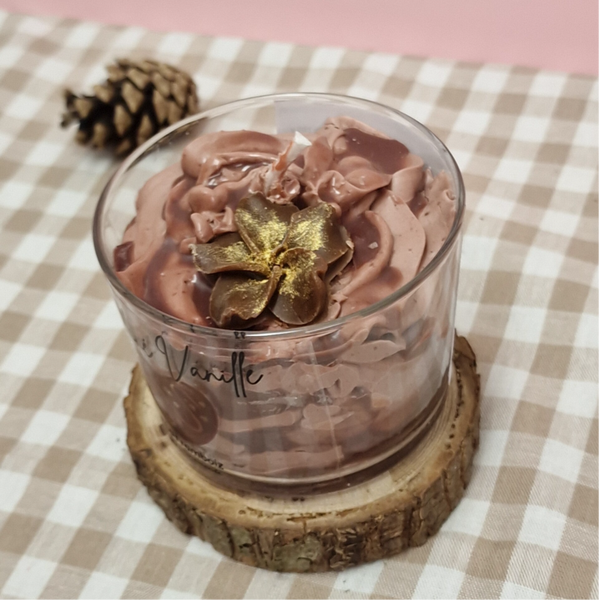 Bougie gourmande Praliné Vanille