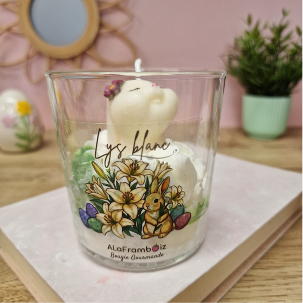 Bougie gourmande Lys Blanc