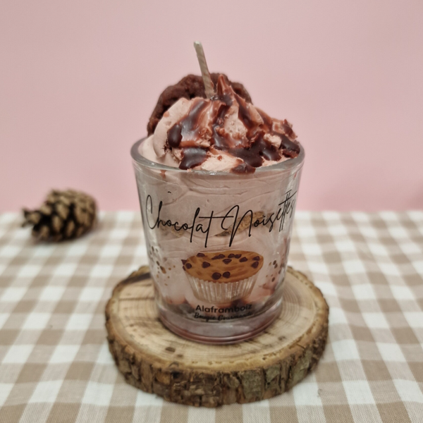 Petite bougie gourmande Chocolat noisette