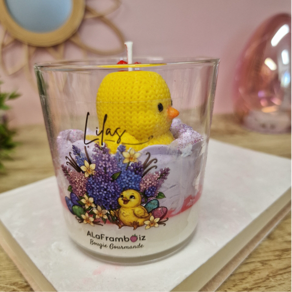 Bougie gourmande Lilas