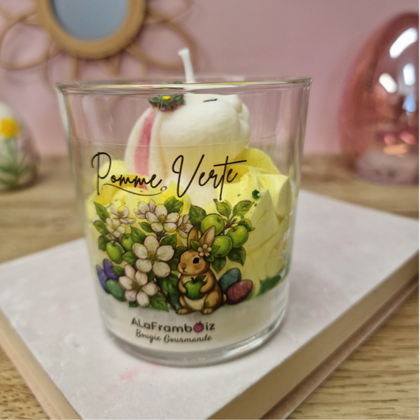 Bougie gourmande Pomme verte