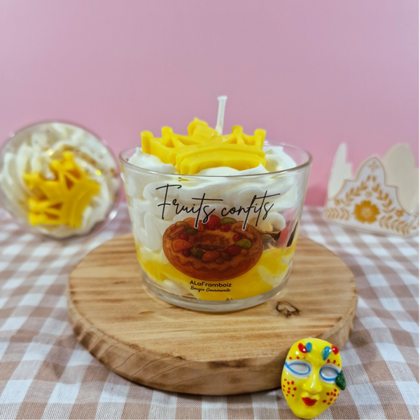 Bougie Epiphanie – Fruits confits
