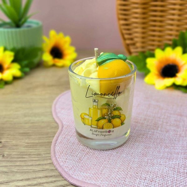 Petite bougie gourmande Limoncello - Collection Été