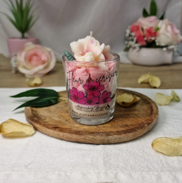 Petite bougie gourmande Fleur de cerisier