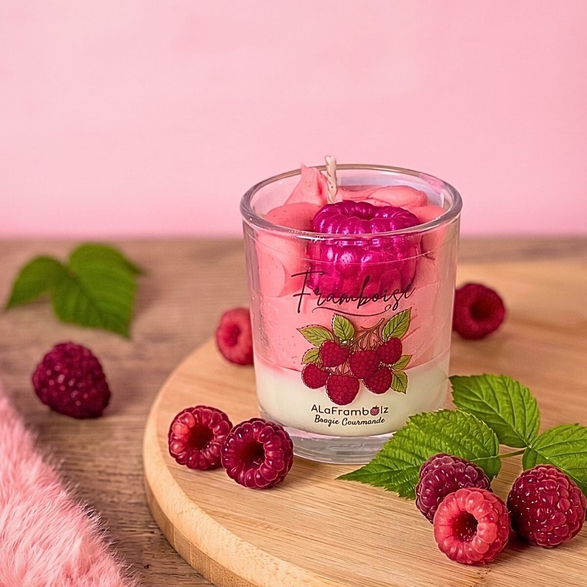 Petite bougie gourmande Framboise