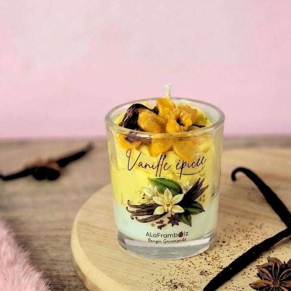 Petite bougie gourmande Vanille épicée