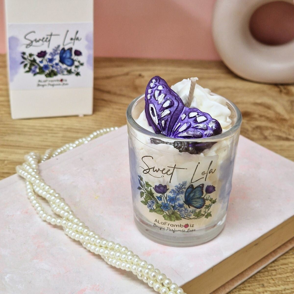 Petite bougie parfumée de luxe - Sweet Lola