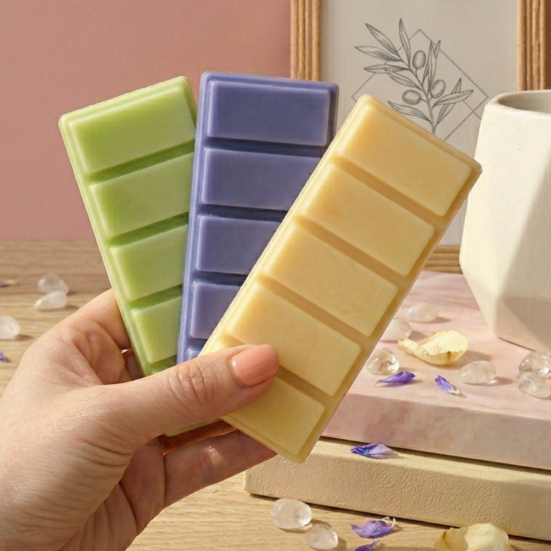 tablette de fondant de cire parfumée a casser et utiliser dans un brule parfum pour parfumer sa maison