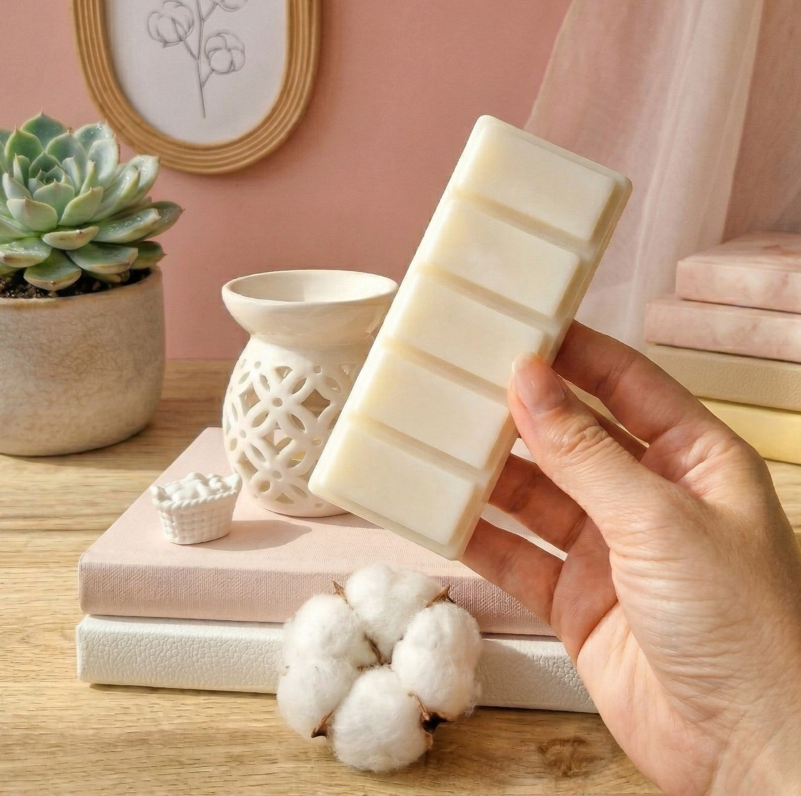 Tablette Fondant Parfumé Fleur de coton