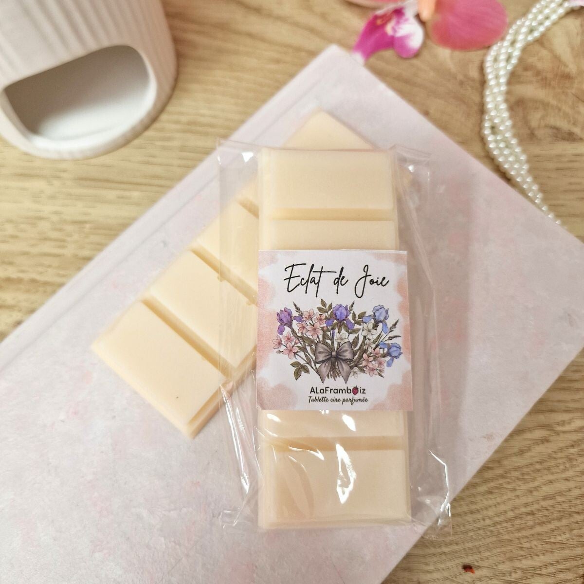 Tablette Fondant parfumé luxe - Eclat de joie