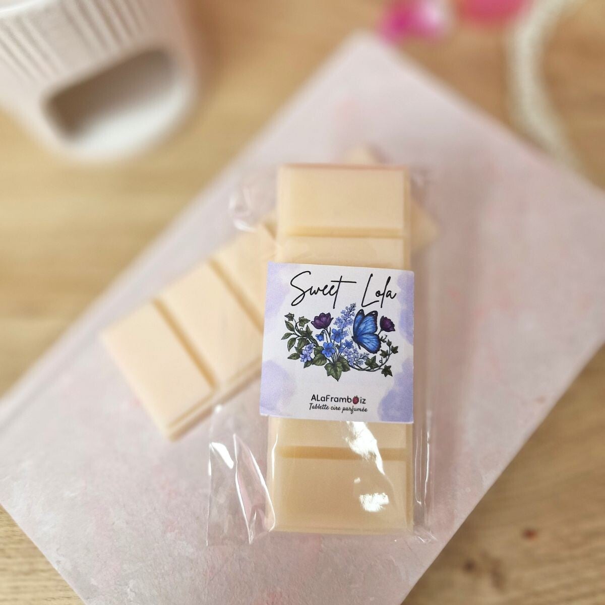 Tablette Fondant parfumé luxe : Sweet Lola