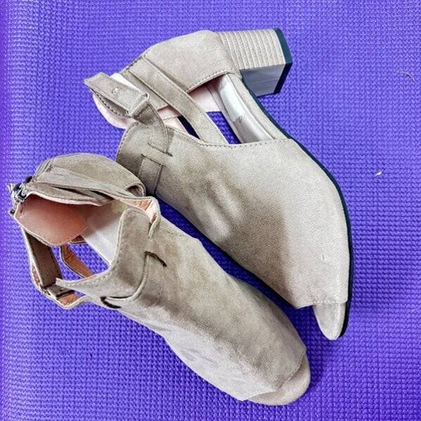 Taupe Sandal Size 8
