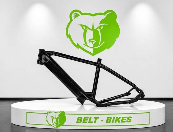 Belt-bikes E-Bike frame 53 cm zwart