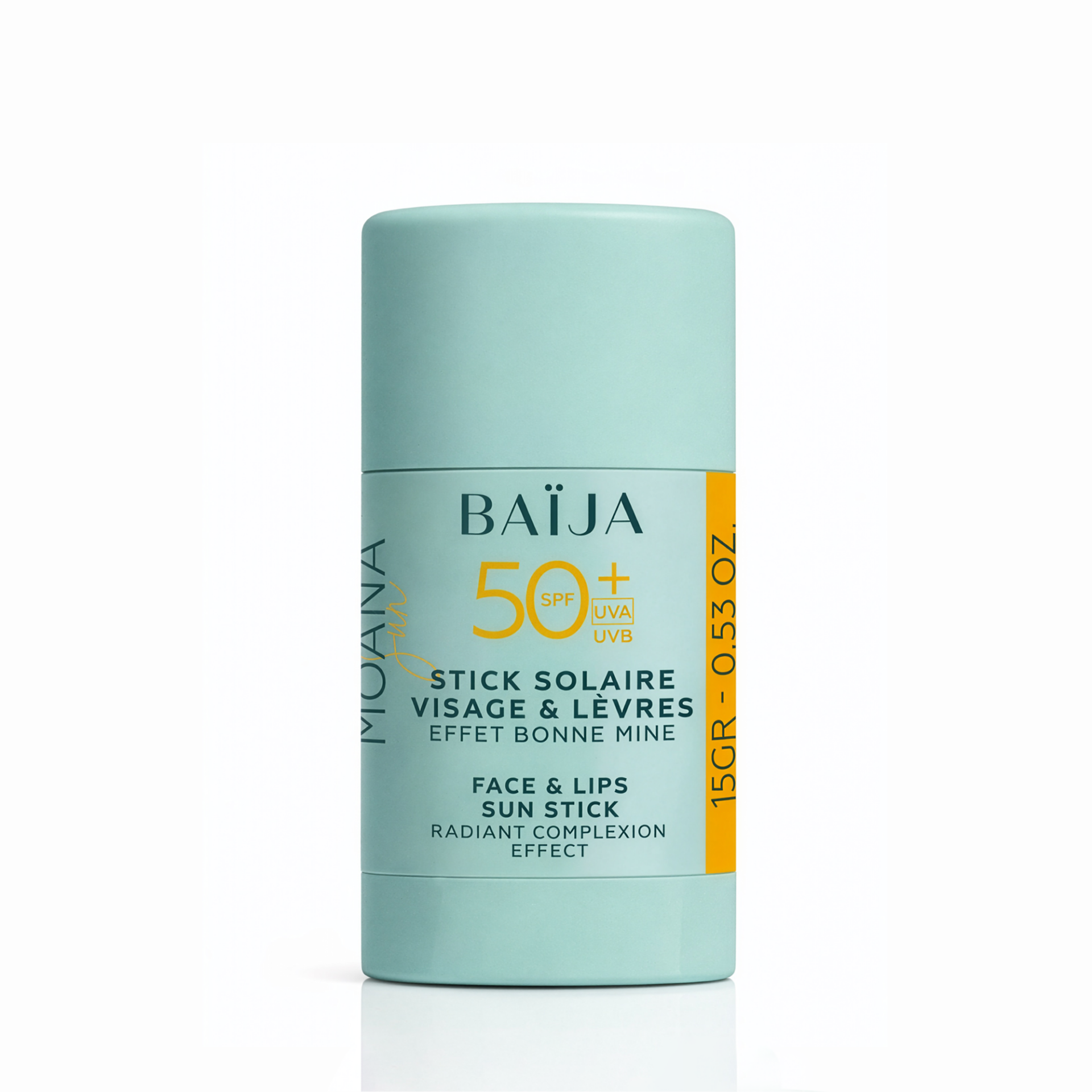 Baïja Stick Solaire Moana SPF 50 Visage & Lèvres 15 gr