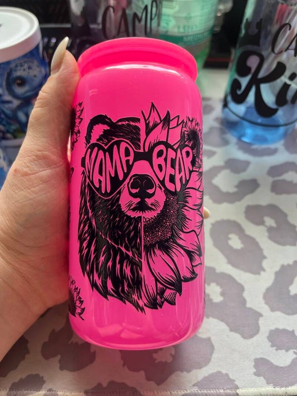 Glas Mama bear