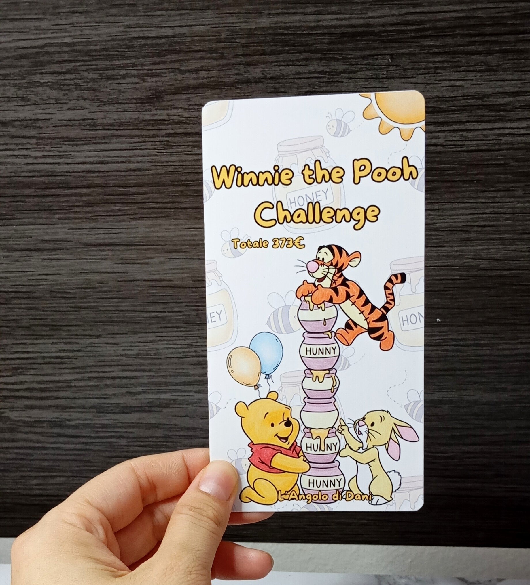 Winnie Challenge Cartoncino