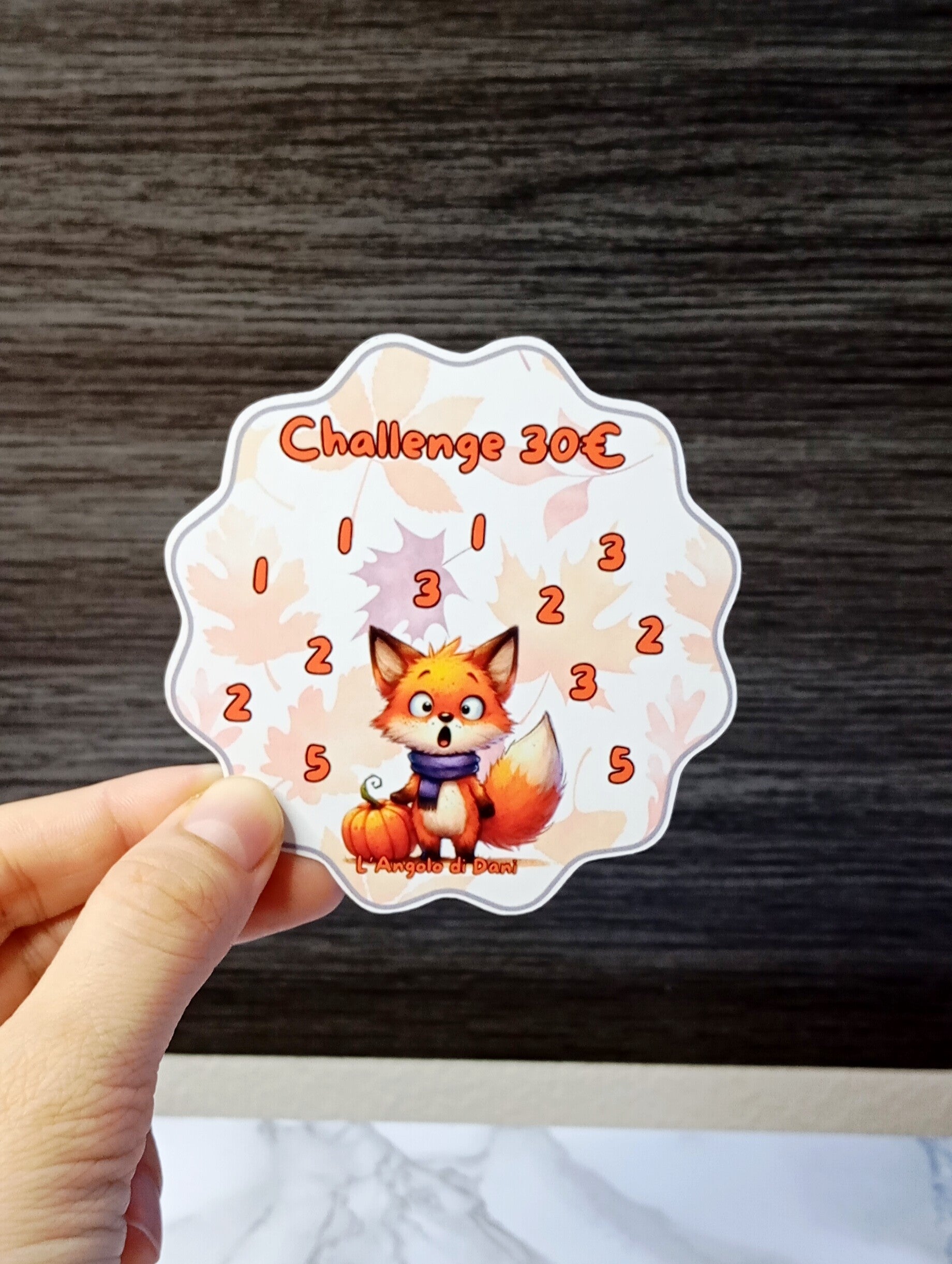 Challenge 30€ - Non plastificata