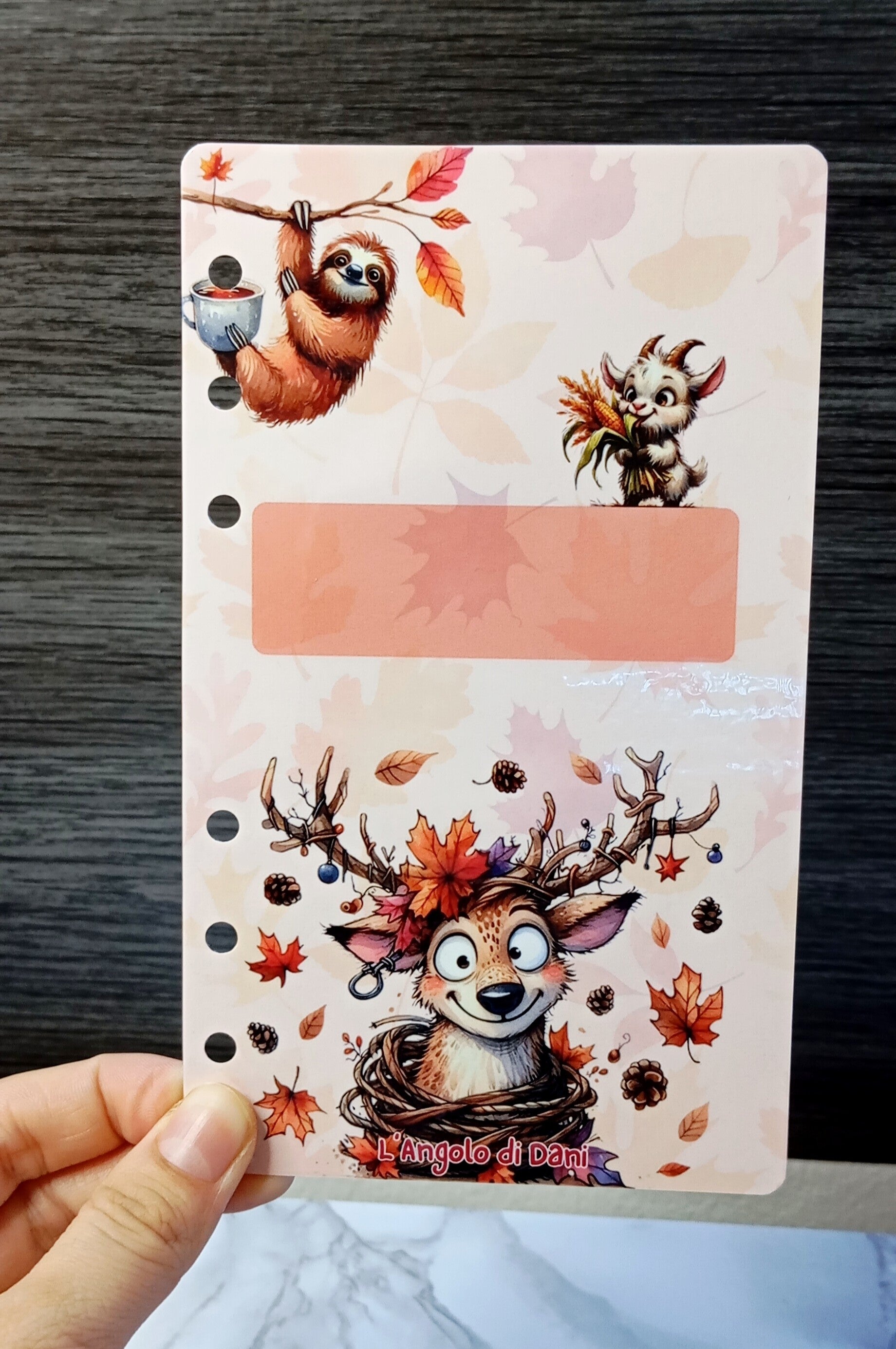 🌲 Copertina Tema La Gang del Bosco – Formato A6