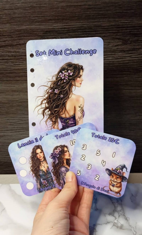 💜 Set Mini Challenge – Formato A6