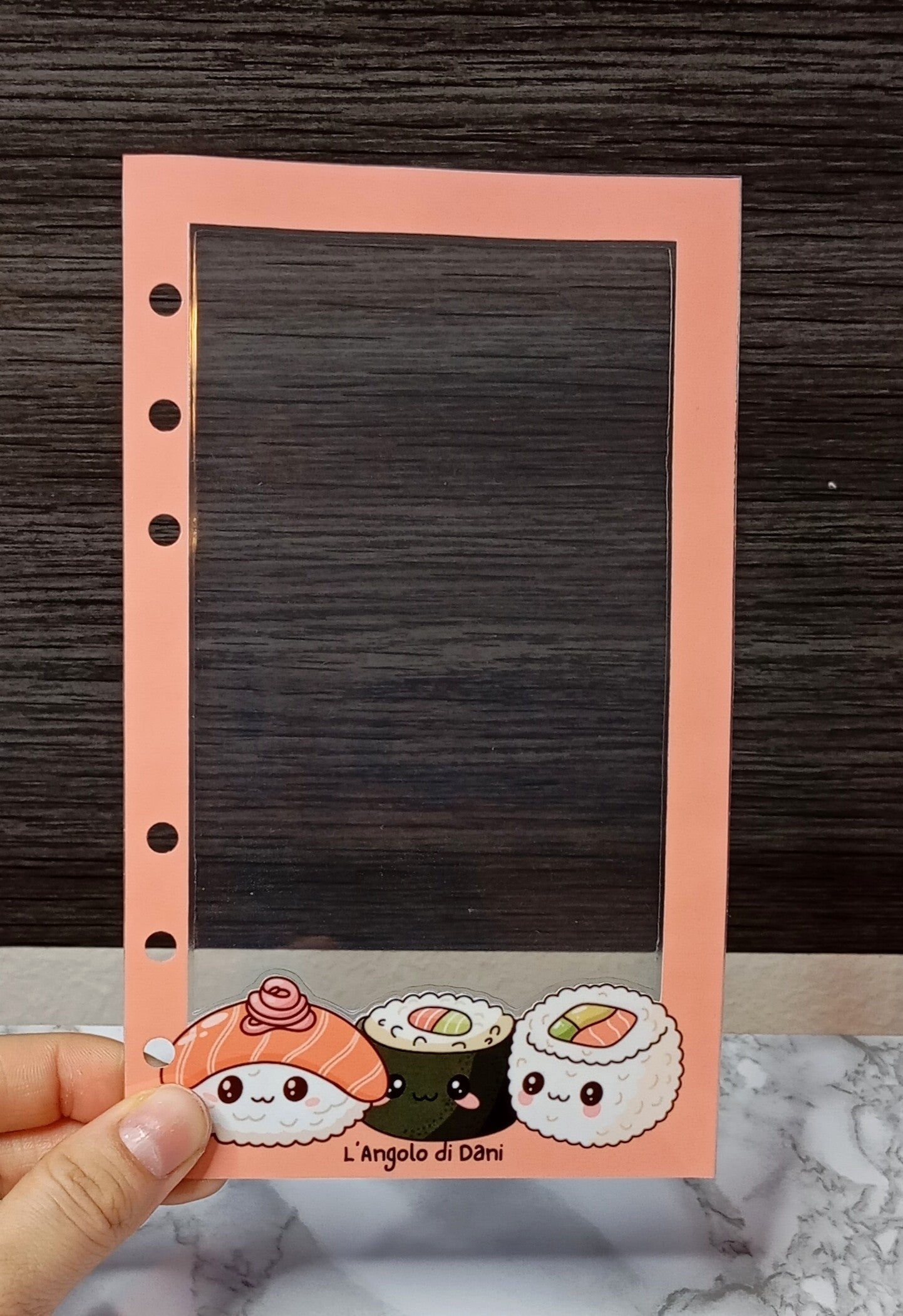 Copertina A6 Trasparente - Sushi