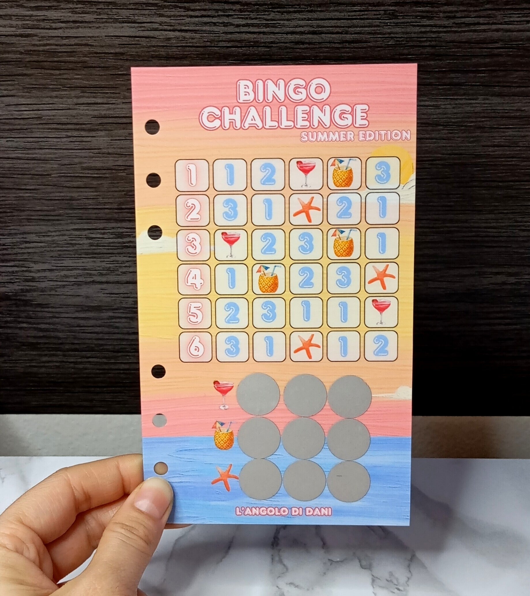 Bingo Challenge - Summer Edition