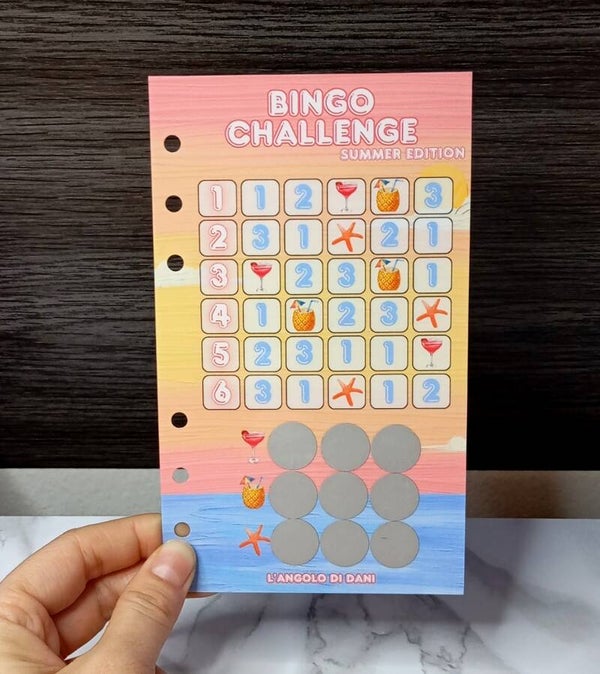 Bingo Challenge - Summer Edition
