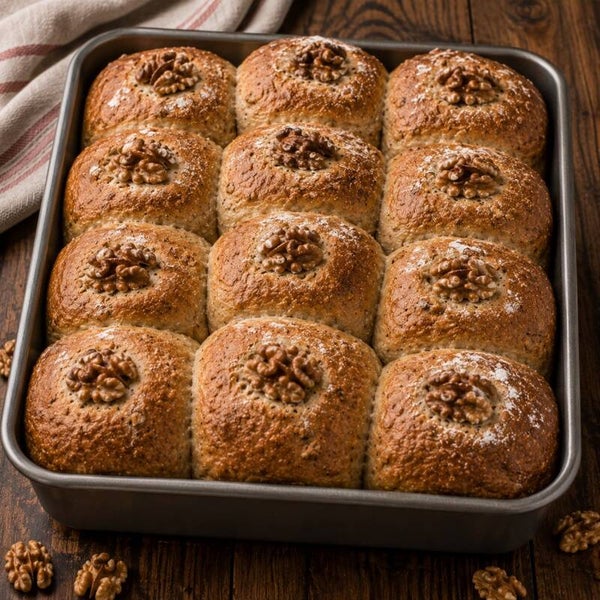 Walnussbroetchen - Savory German Walnut Rolls