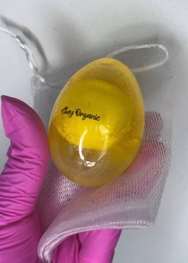 collagen facial soap egg 80g