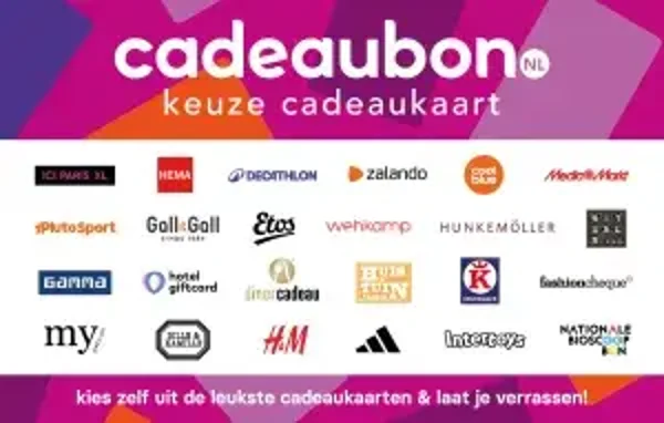 Digitale cadeau kaart 30.-