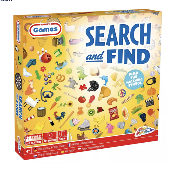 Grafix Zoek en Vind bordspel 30x60cm