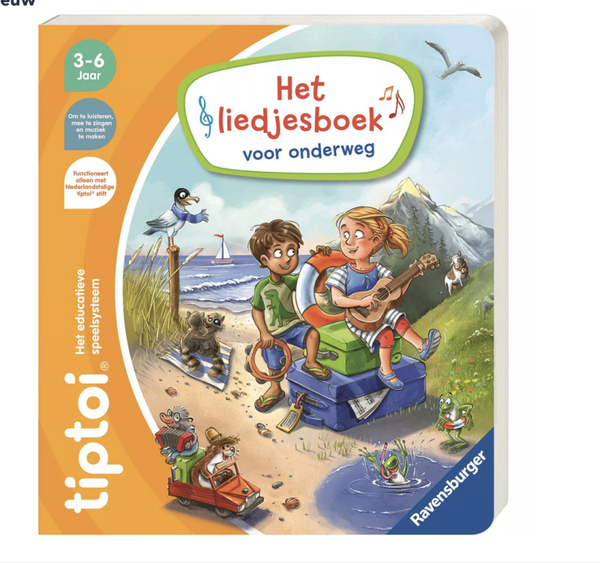 tiptoi® Het liedjesboek voor onderweg