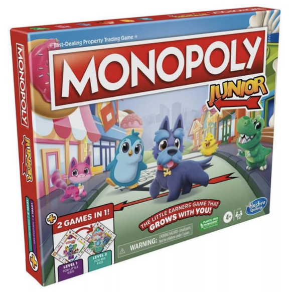 Hasbro Monopoly Junior 2-in-1