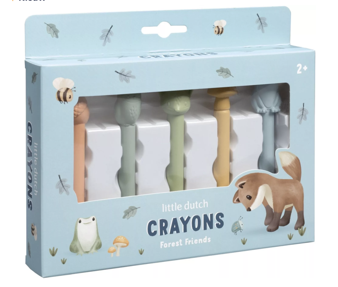 Little Dutch waskrijtjes Forest Friends