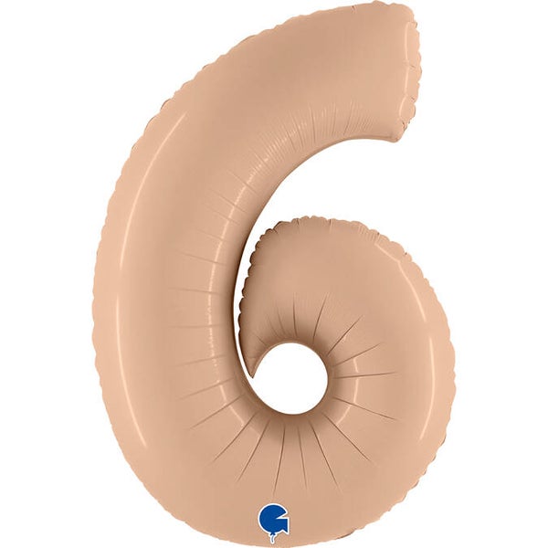 Cijferballon Nude 6