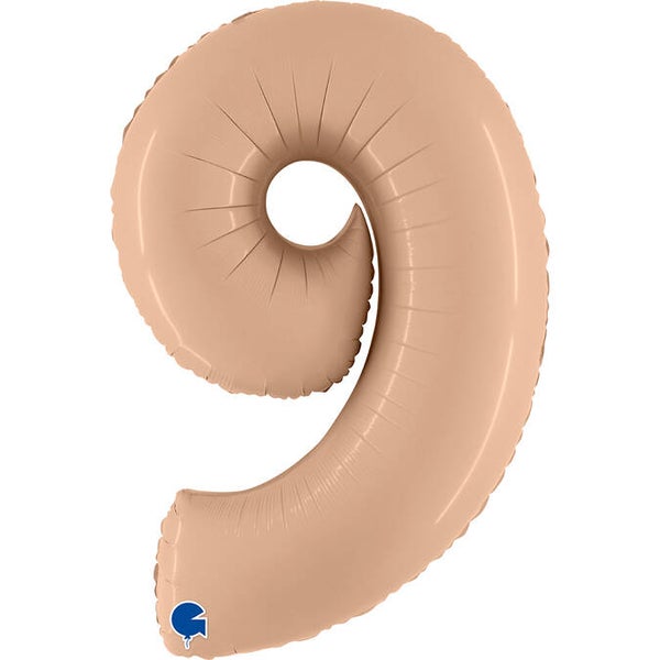 Cijferballon Nude 9