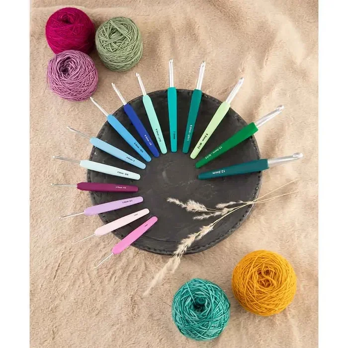 KnitPro Waves Häkelnadel Softgriff