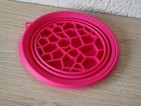 Ice facial bath- opvouwbare ijsbad- gezichtsbad Roze