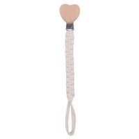 Speenkoord gevlochten Wit